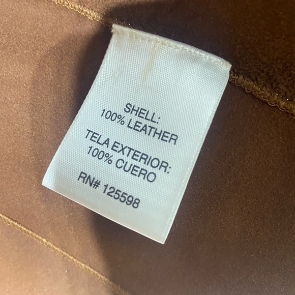 Ellen Tracy 100% Leather Lightweight Snap Button Jacket Small Vintage - Picture 8 of 8